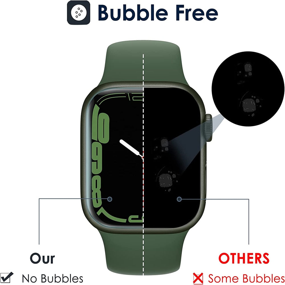 Screen Protectors Soft Hydrogel Film For Apple Watch 8 Ultra 7 6 SE 5 4 3 38mm 40mm 41mm 42mm 44mm 45mm 49mm