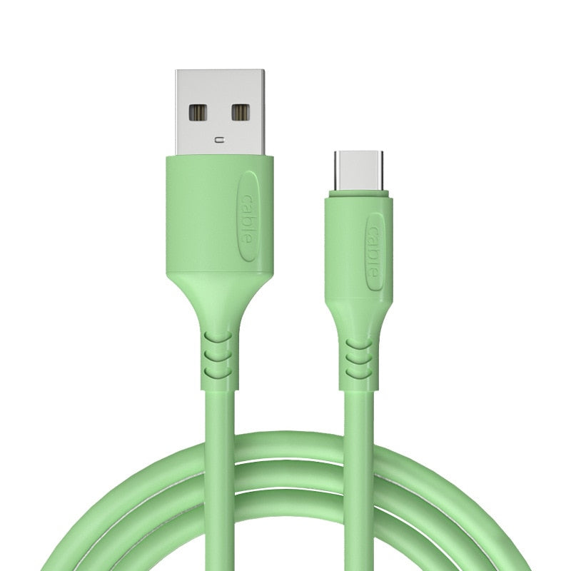 Cable Charger USB-A Type-C 5A Fast Charging For Samsung Xiaomi Smart Phone