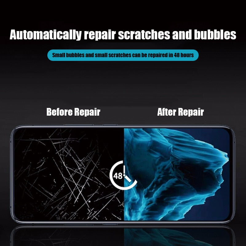 Screen Protectors Full Cover Hydrogel Film 4PCS For iPhone 11 12 13 14 Mini Plus Pro Max