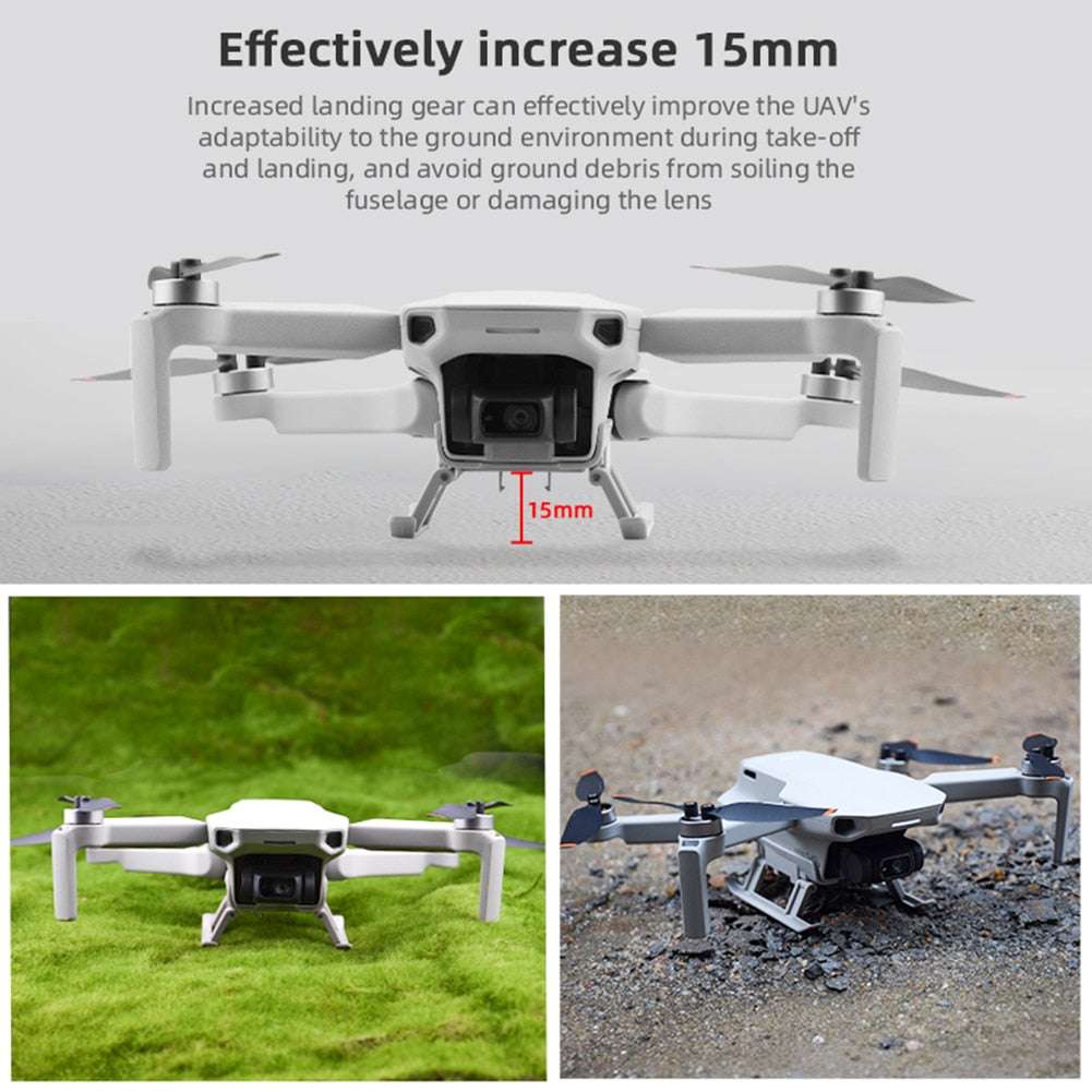 Drone Foldable Landing Gear Extended Height Leg Support Protector Tripod Stand Skid For DJI Mini SE/Mini 2/Mavic