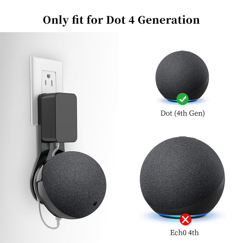 Wall Mount For Alexa Echo Dot 4