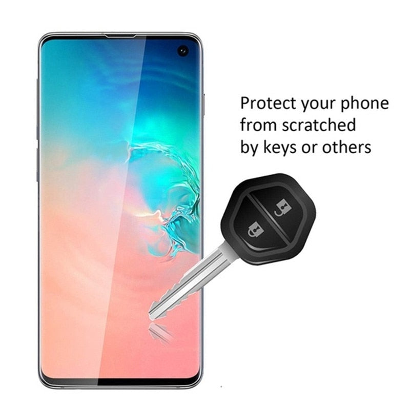 Screen Protectors Hydrogel Film Full Cover For Samsung Galaxy S21 S20 FE S22 S9 S10 Plus Note 20 Ultra 8 9 10 Plus S10e Not Glass