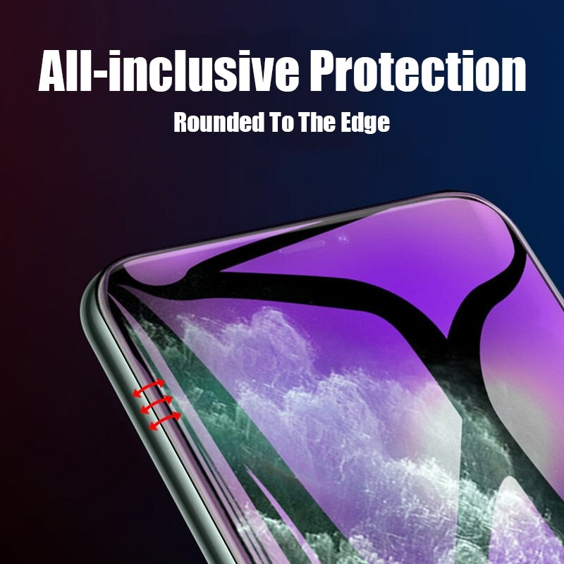 Screen Protectors Full Cover Hydrogel Film 4PCS For iPhone 11 12 13 14 Mini Plus Pro Max