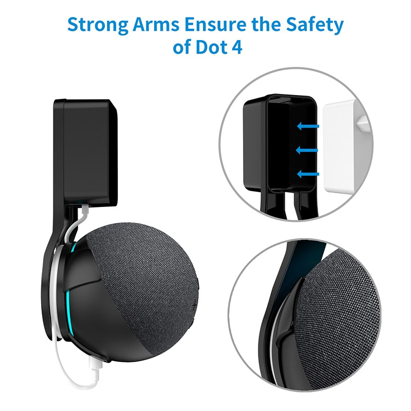 Wall Mount For Alexa Echo Dot 4