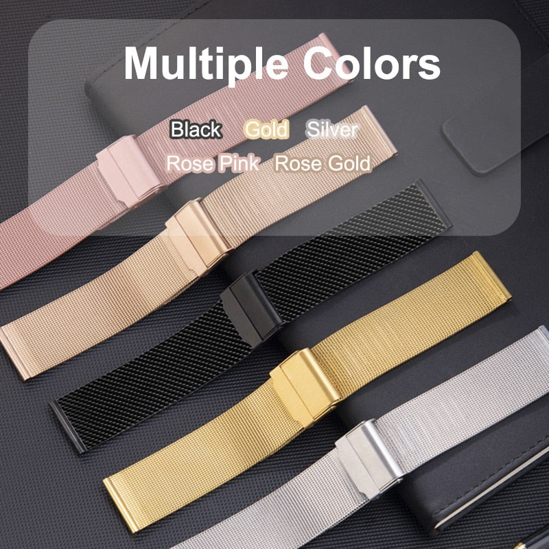 Smart Watch Strap For Samsung Galaxy Watch 2 3 4 5 Active 2 40mm, 41mm, 44mm, 45mm