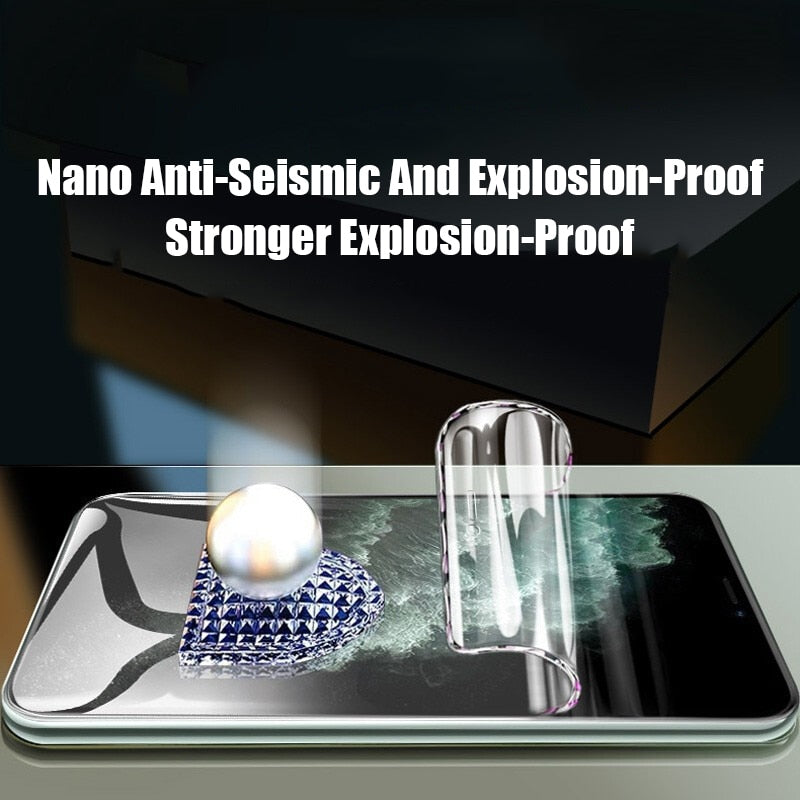 Screen Protectors Full Cover Hydrogel Film 4PCS For iPhone 11 12 13 14 Mini Plus Pro Max