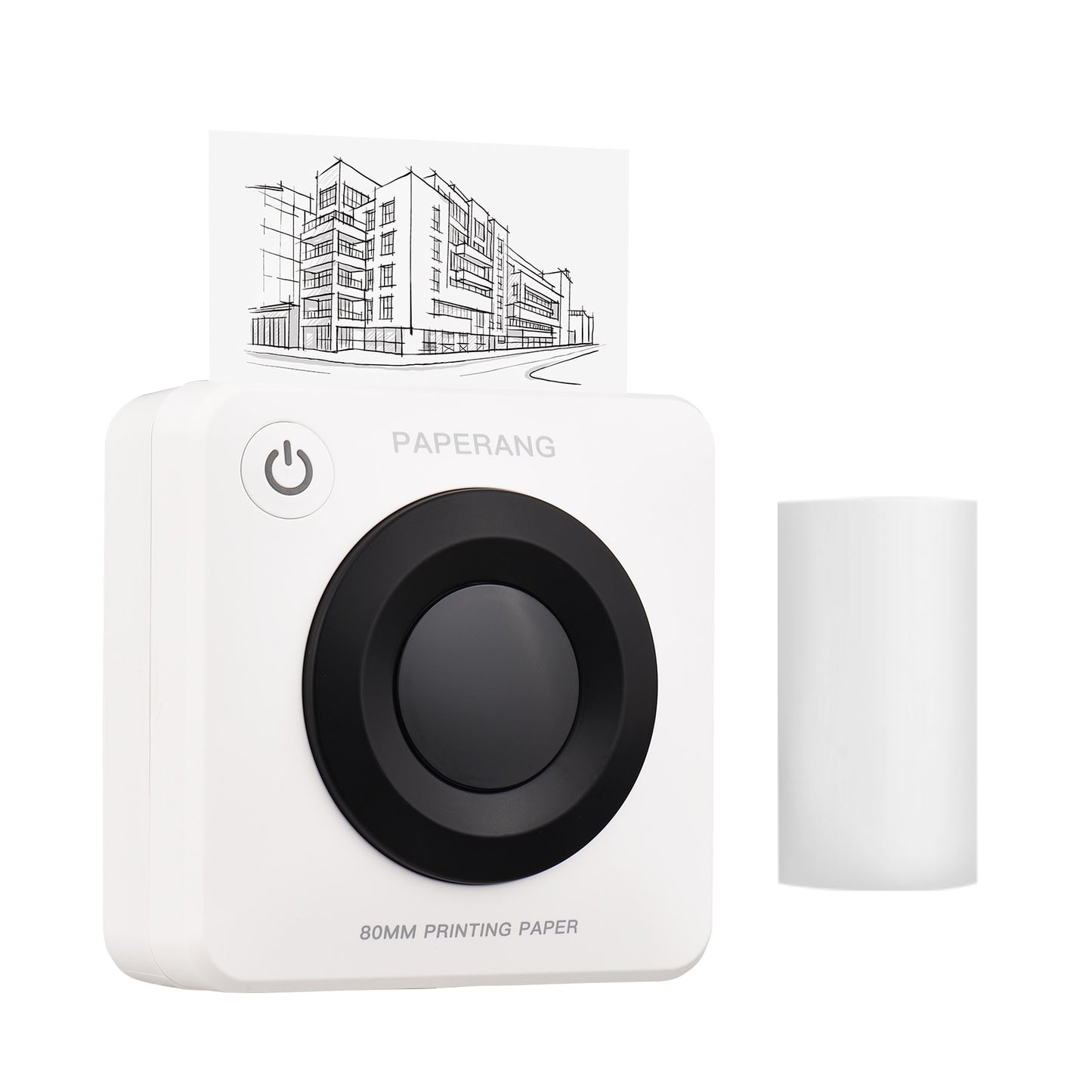 Paperang P3 80mm Pocket Photo Printer HD 300dpi Portable Thermal Printing Wireless Connection Compatible with Android iOS