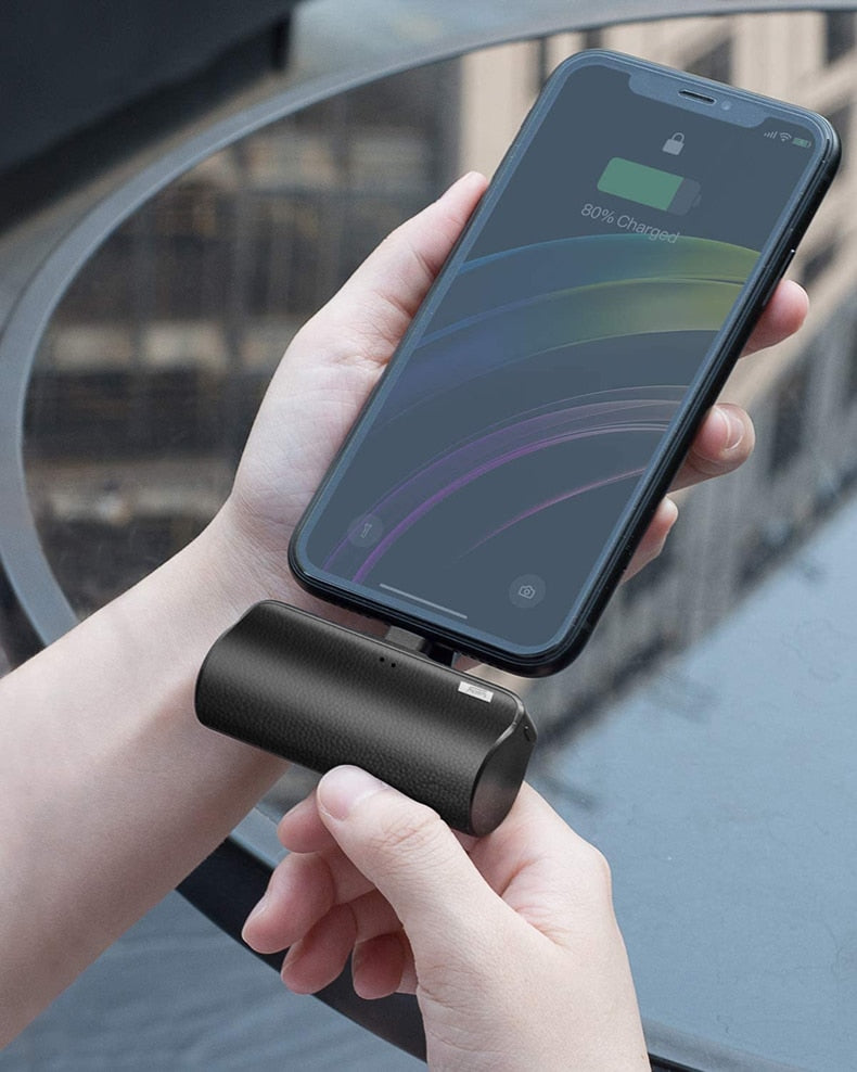 Mini Power Bank 5000mAh Portable Charging Mobile Phone Spare External Battery PoverBank For iPhone Samsung Xiaomi