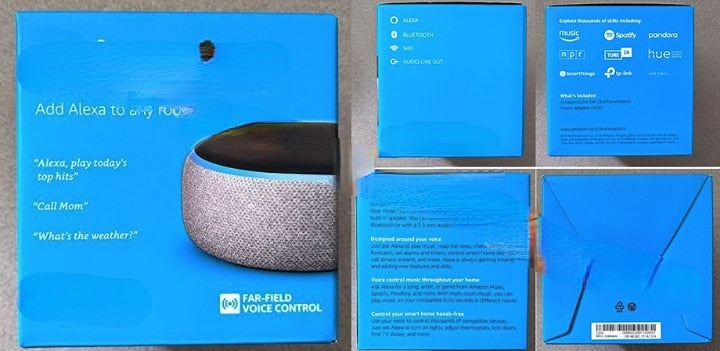 Portable Smart Speaker With Voice Assistant