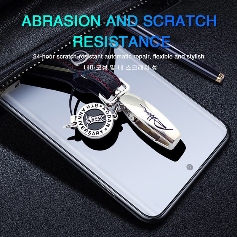 Screen Protector Hydrogel Film For Samsung Galaxy S10 S20 S21 S22 Plus Ultra FE Note 20 9 10 Plus A52S A12 A53 A51 A50 A21S