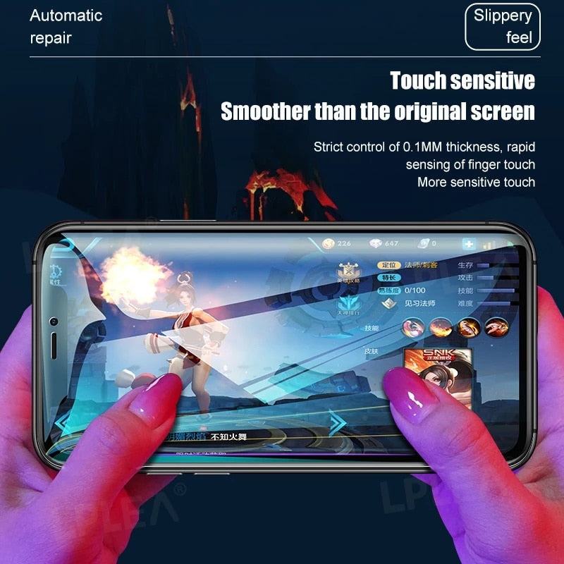 Screen Protector Hydrogel Back Film For IPhone 12 13 14 Pro Max Mini Plus