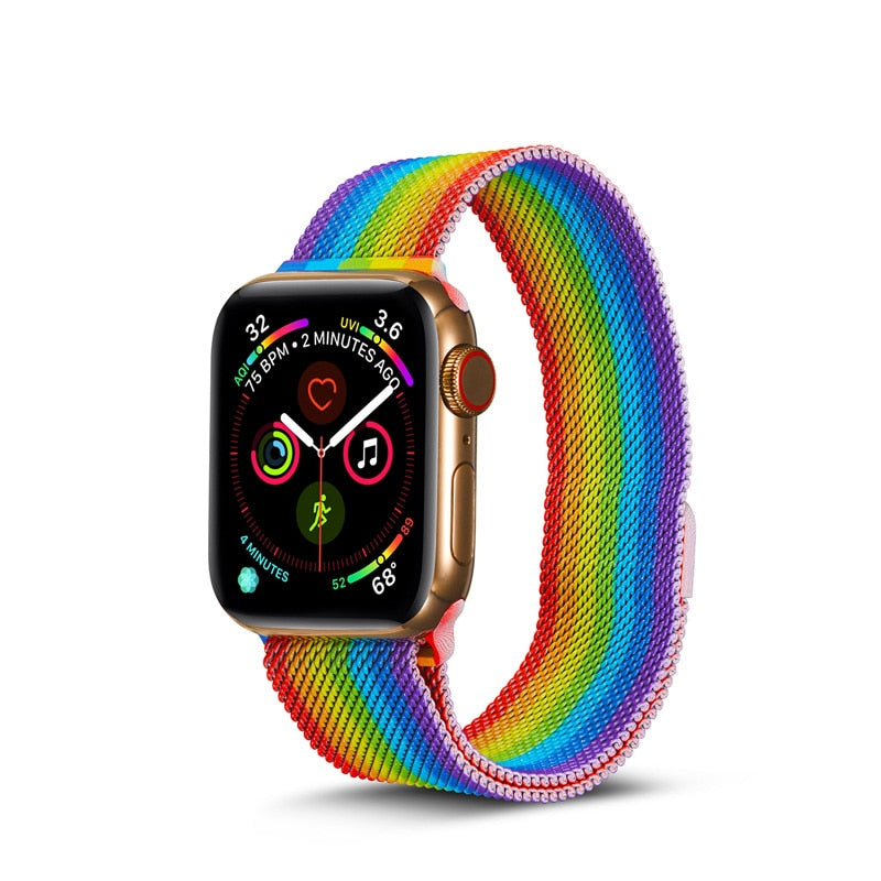 Smart Watch Strap For Apple Watch series 1 2 3 4 5 6 7 8 38mm, 40mm, 41mm, 42mm, 44mm 45mm