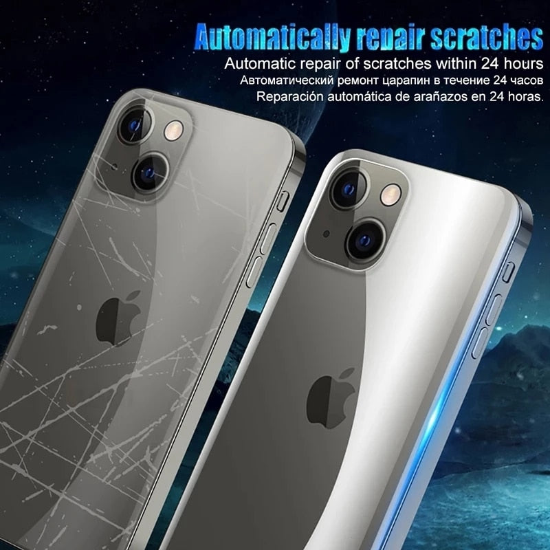 Screen Protector Hydrogel Back Film For IPhone 12 13 14 Pro Max Mini Plus