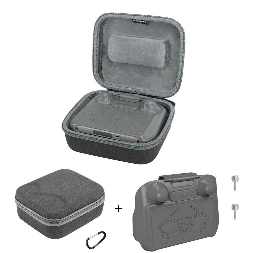 For DJI Mini 3 Pro Remote Control Sunhood 2in1 Controller Protector For DJI RC Hard Case Sun Hood Mini3 Accessories Cover Set