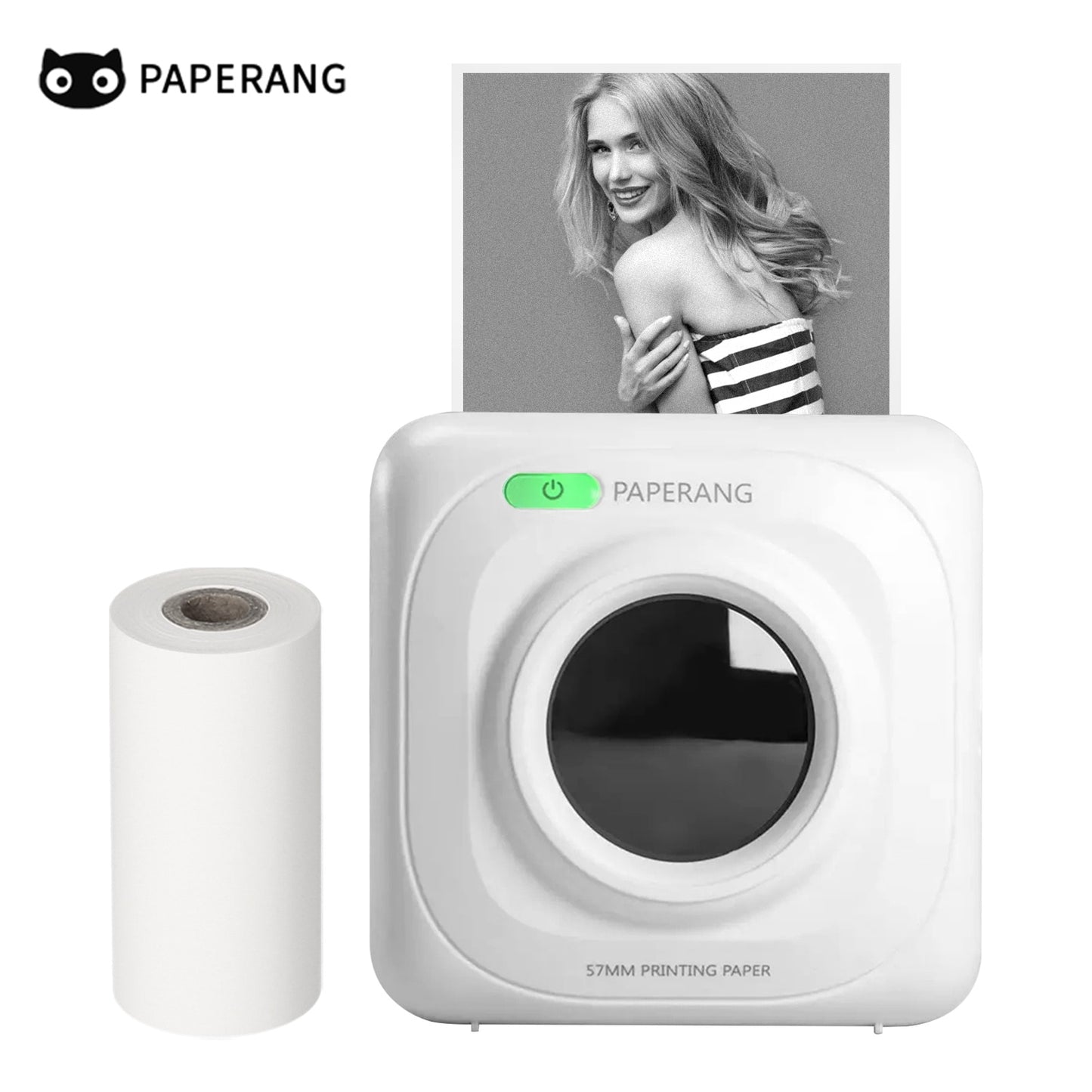 Paperang P1 Pocket Printer BT Wireless Thermal Printer Portable Mobile Printer 200dpi for Photo Picture Receipt Memo Note Label