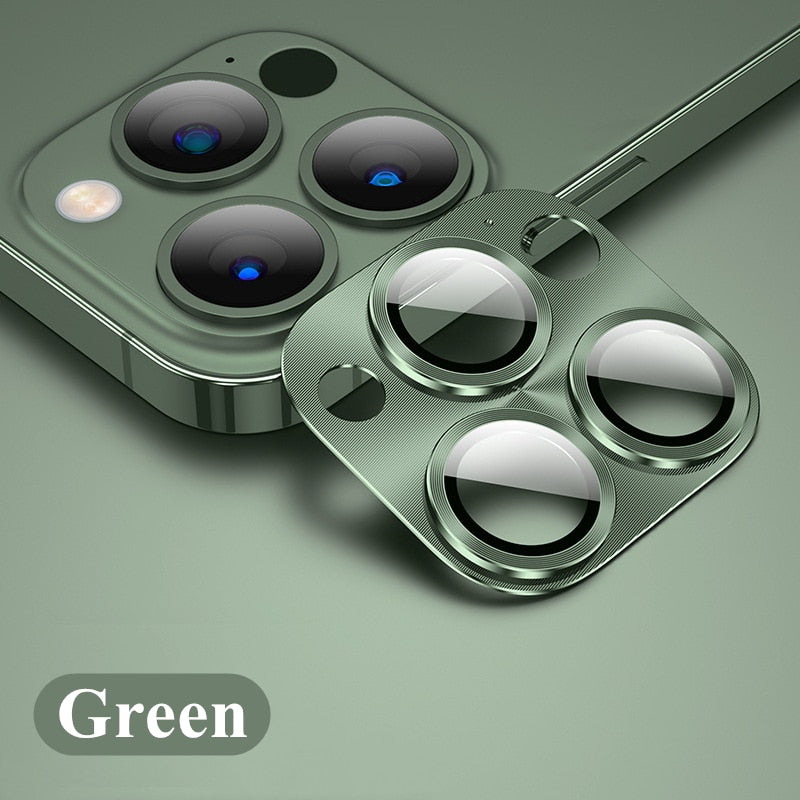 Screen Protectors Full Cover Camera Lens Protector For iPhone 11 12 13 14 Mini Plus Pro Pro Max Tempered Glass Plus Lens Camera Protector