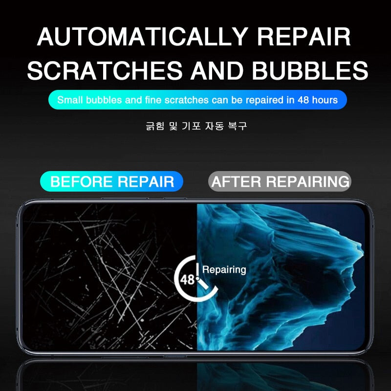 Screen Protector Hydrogel Film For Samsung Galaxy S10 S20 S21 S22 Plus Ultra FE Note 20 9 10 Plus A52S A12 A53 A51 A50 A21S