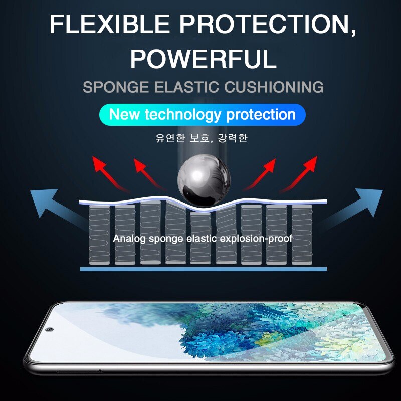 Screen Protector Hydrogel Film For Samsung Galaxy S10 S20 S21 S22 Plus Ultra FE Note 20 9 10 Plus A52S A12 A53 A51 A50 A21S