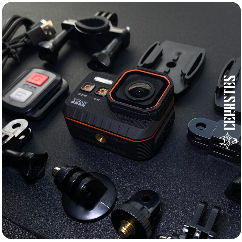 Action and Sport Camera 4K With Remote Control