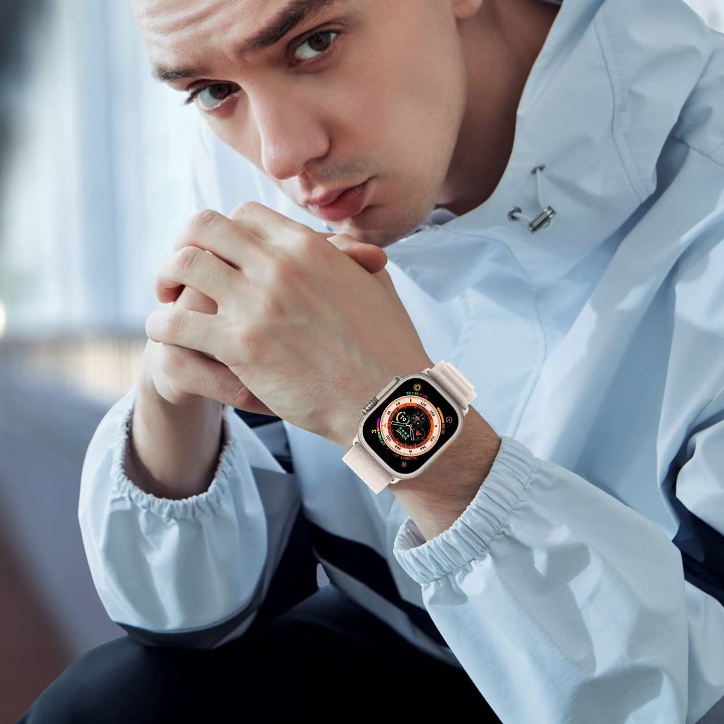 Smart Watch Strap For Apple Watch 38mm, 40mm, 41mm, 44mm, 45mm, 49mm