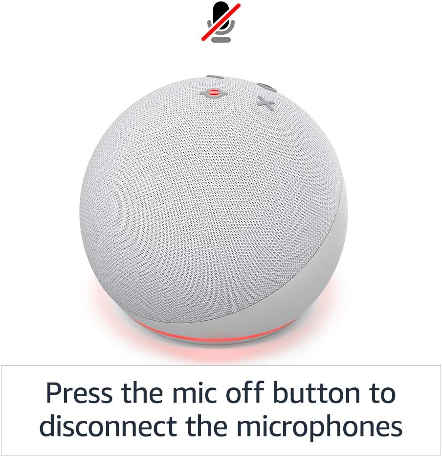 Smart Speaker Amazon Alexa Echo Dot 4 With Voice Assistant
