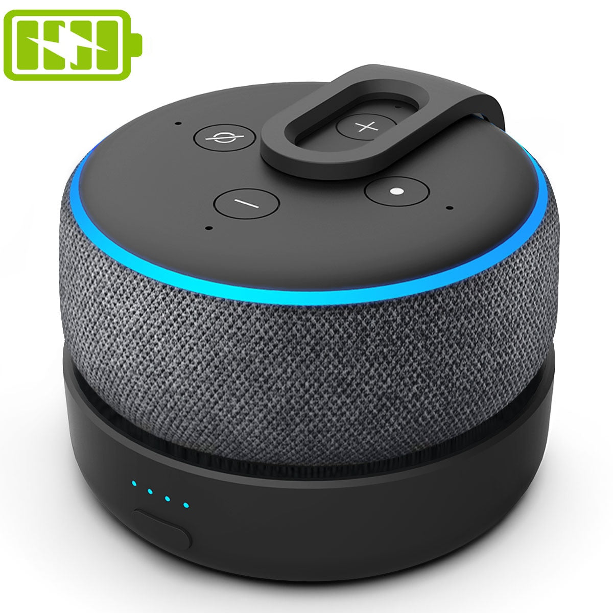 Battery Base Charger Portable For Alexa Echo Dot 3