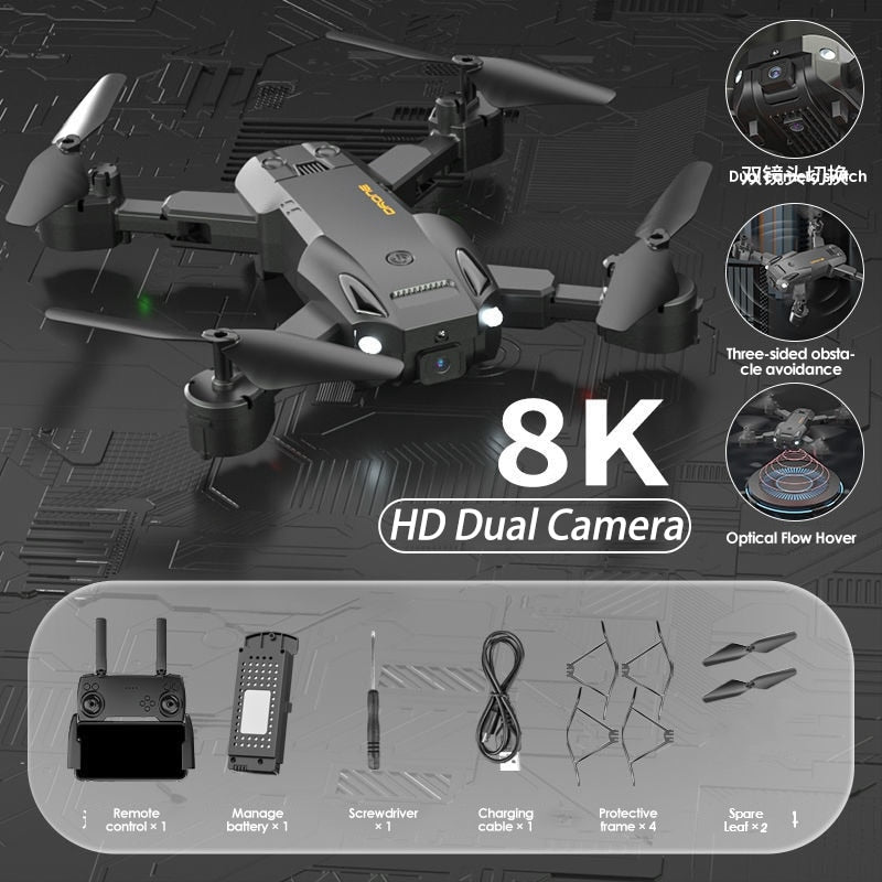 Dron GPS Drone 8K Professional Drones 4K HD Aerial Photography Comprehensive Obstacle Quadcopter