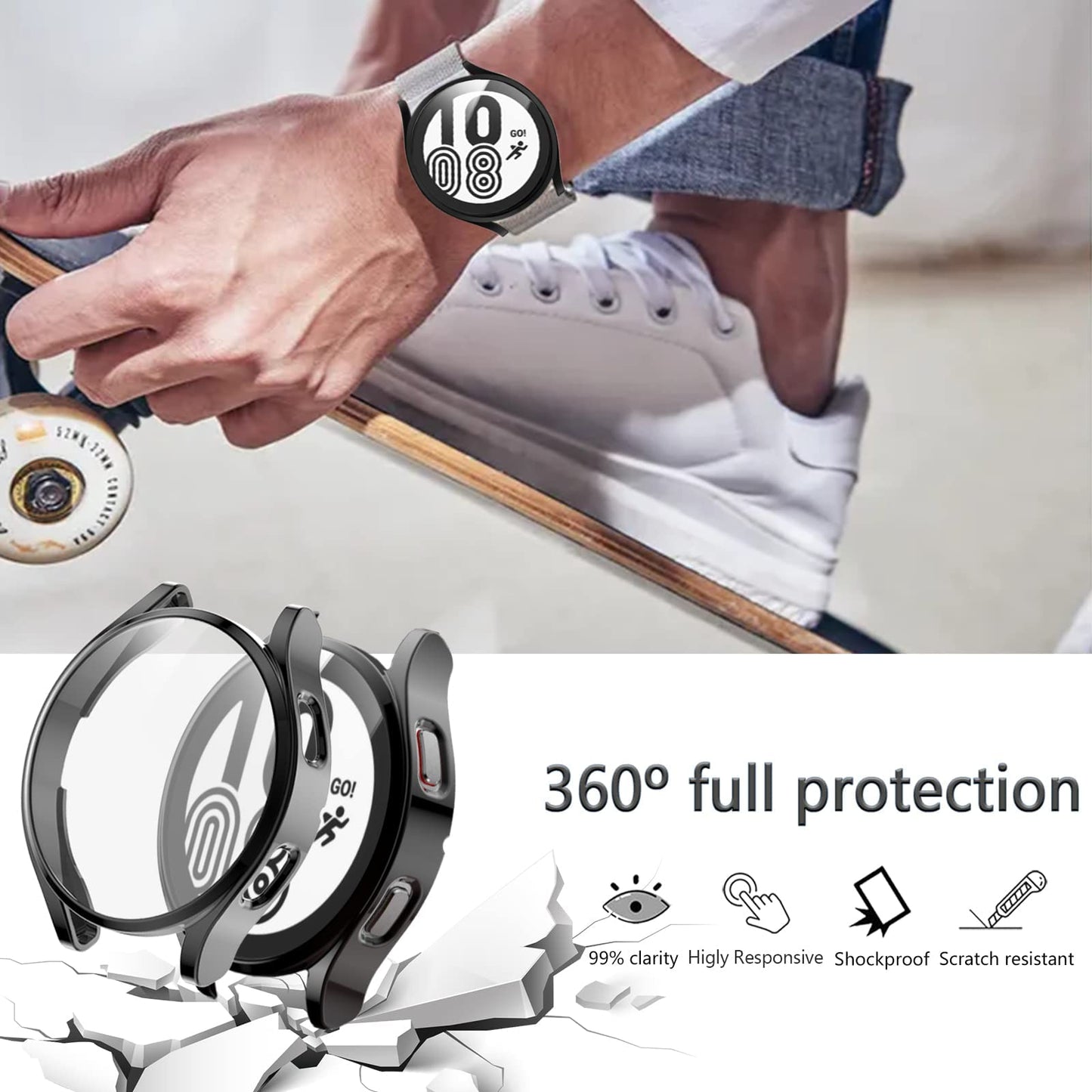 Screen Protector For Samsung Galaxy Watch 4