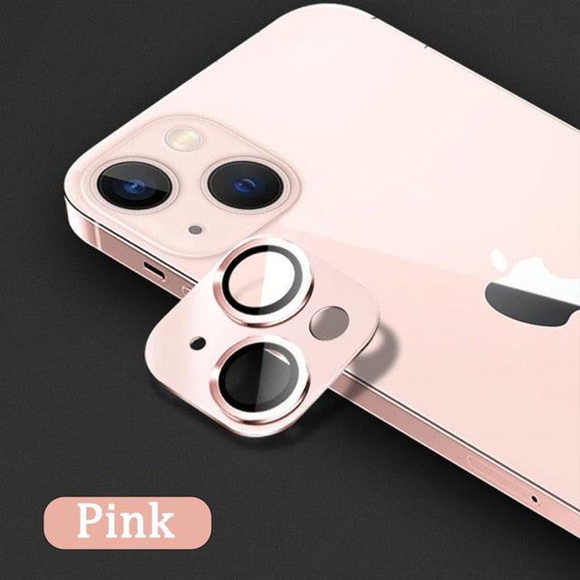 Screen Protectors Full Cover Camera Lens Protector For iPhone 11 12 13 14 Mini Plus Pro Pro Max Tempered Glass Plus Lens Camera Protector