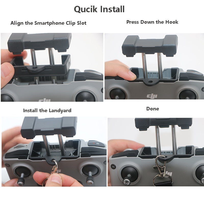 Remote Controller Lanyard NeckStrap w Fixed Clip Hook for DJI MINI 2 Mini 3 Pro Air 2S Mavic Air 2 DJI Mavic 3