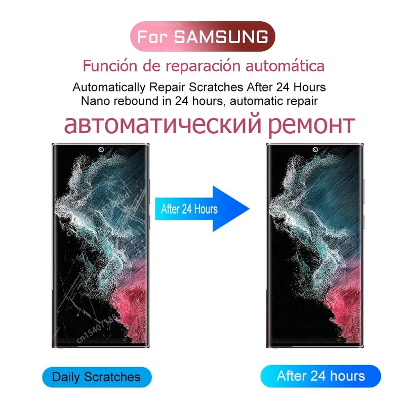 Screen Protector Hydrogel Film For Samsung Galaxy S22 S21 S20 Plus Ultra S10E E S20FE S21FE 5G S 21 22