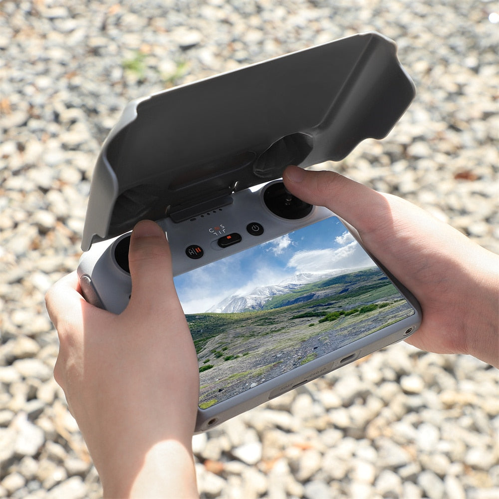 For DJI Mini 3 Pro Remote Control Sunhood 2in1 Controller Protector For DJI RC Hard Case Sun Hood Mini3 Accessories Cover Set