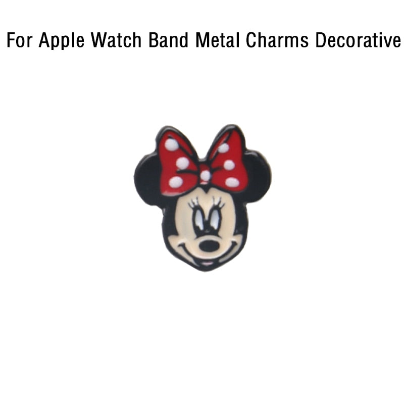 Smart watch strap Disney Mickey Minnie For Apple Watch Series 1 2 3 4 5 6 7 38mm, 40mm, 41mm 42mm, 44mm, 45mm