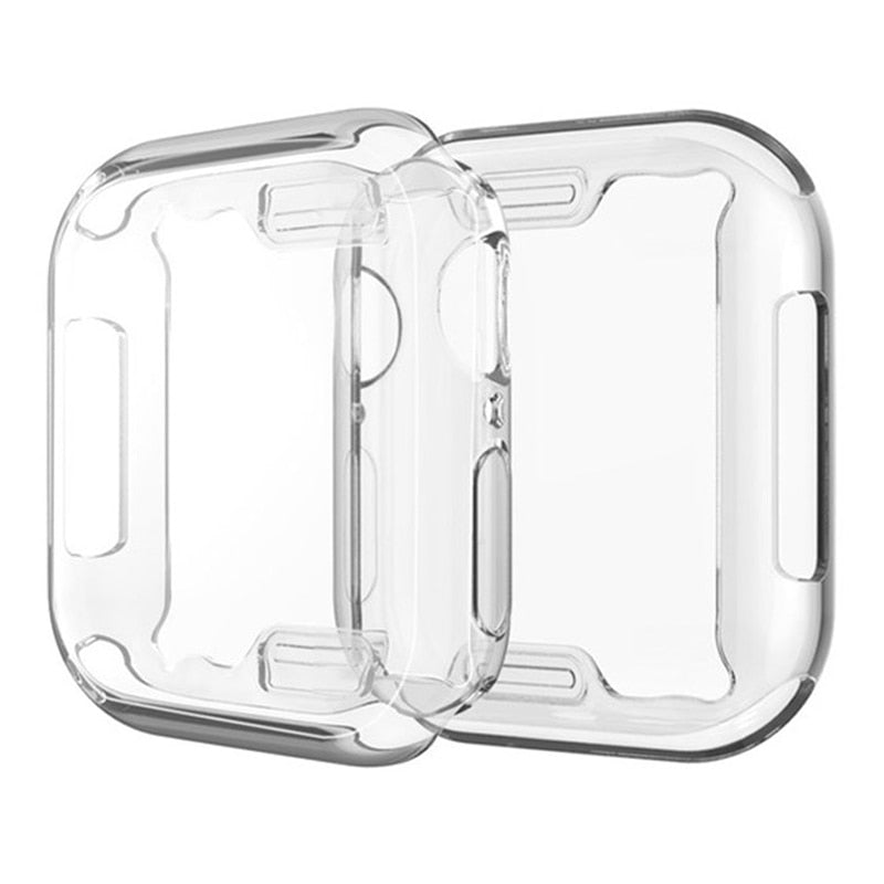 Smart Watch Screen Protector For Apple Watch Series 38mm 40mm 42mm 44mm Products Soft Clear TPU Transparent Cover