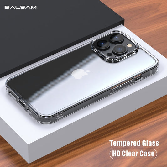 Screen Protectors Tempered Glass Transparent For iPhone 12 13 14 Mini Plus Pro Pro Max