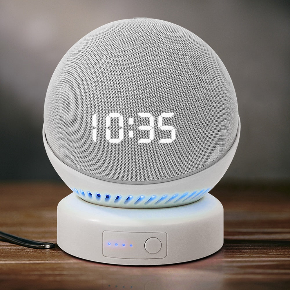 Battery Base Charger Portable For Alexa Echo Dot 4