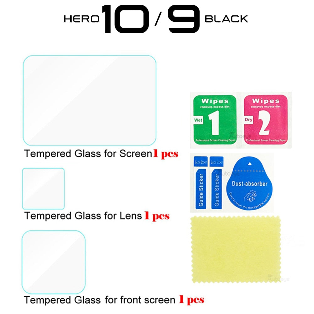 GoPro Hero 11 10 9 Black Lens Screen Protector