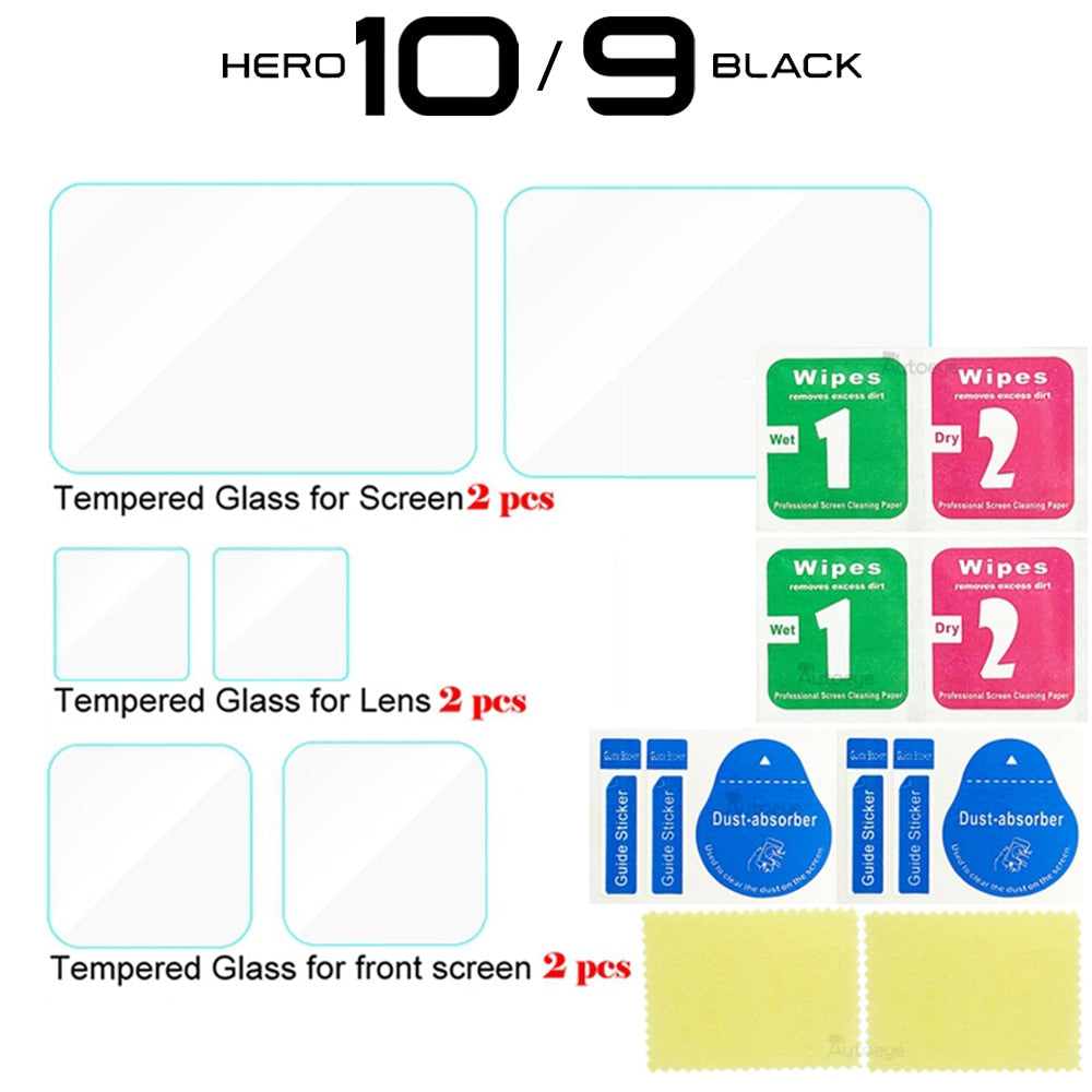 GoPro Hero 11 10 9 Black Lens Screen Protector