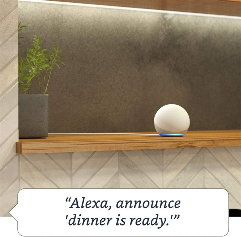 Smart Speaker Amazon Echo Dot 4nd With Alexa Voice Assistant
