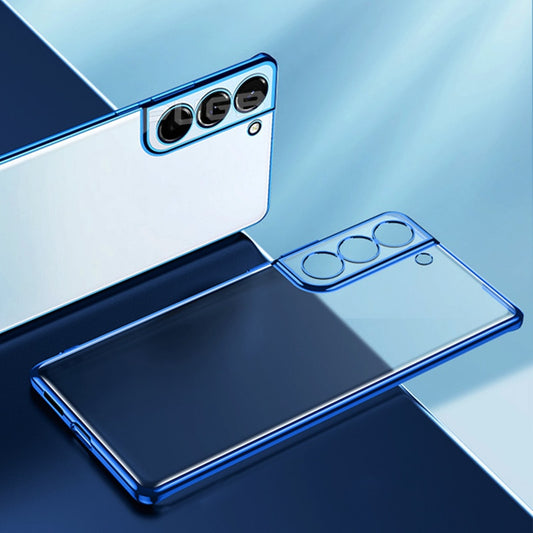 Phone Case Liquid SiliconeTransparent Soft Silicone For Samsung Galaxy S23 S22 S21 S20 Ultra Plus Slim Clear Shockproof Cover